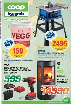 Forhåndsvis Coop Byggmix kundeavis fra butikk Coop Byggmix gyldig fra 16/03/2026