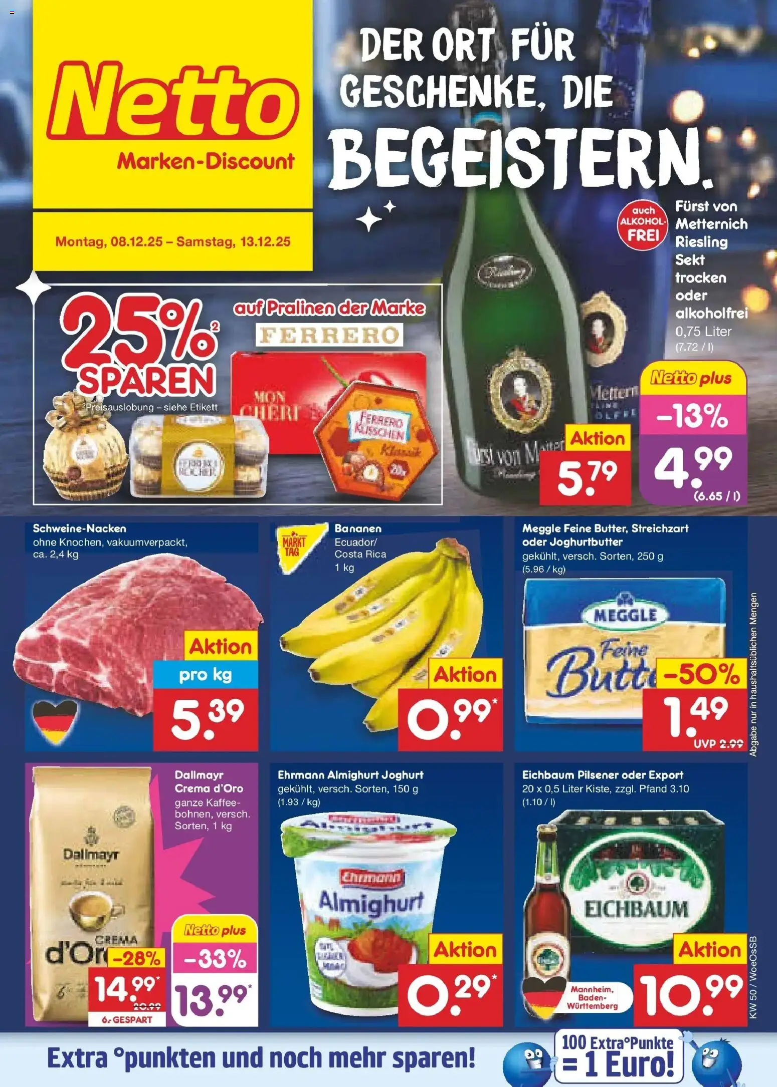 Vorschau von dem Prospekt des Geschäftes Netto Marken-Discount, gültig ab dem 08.12.2025