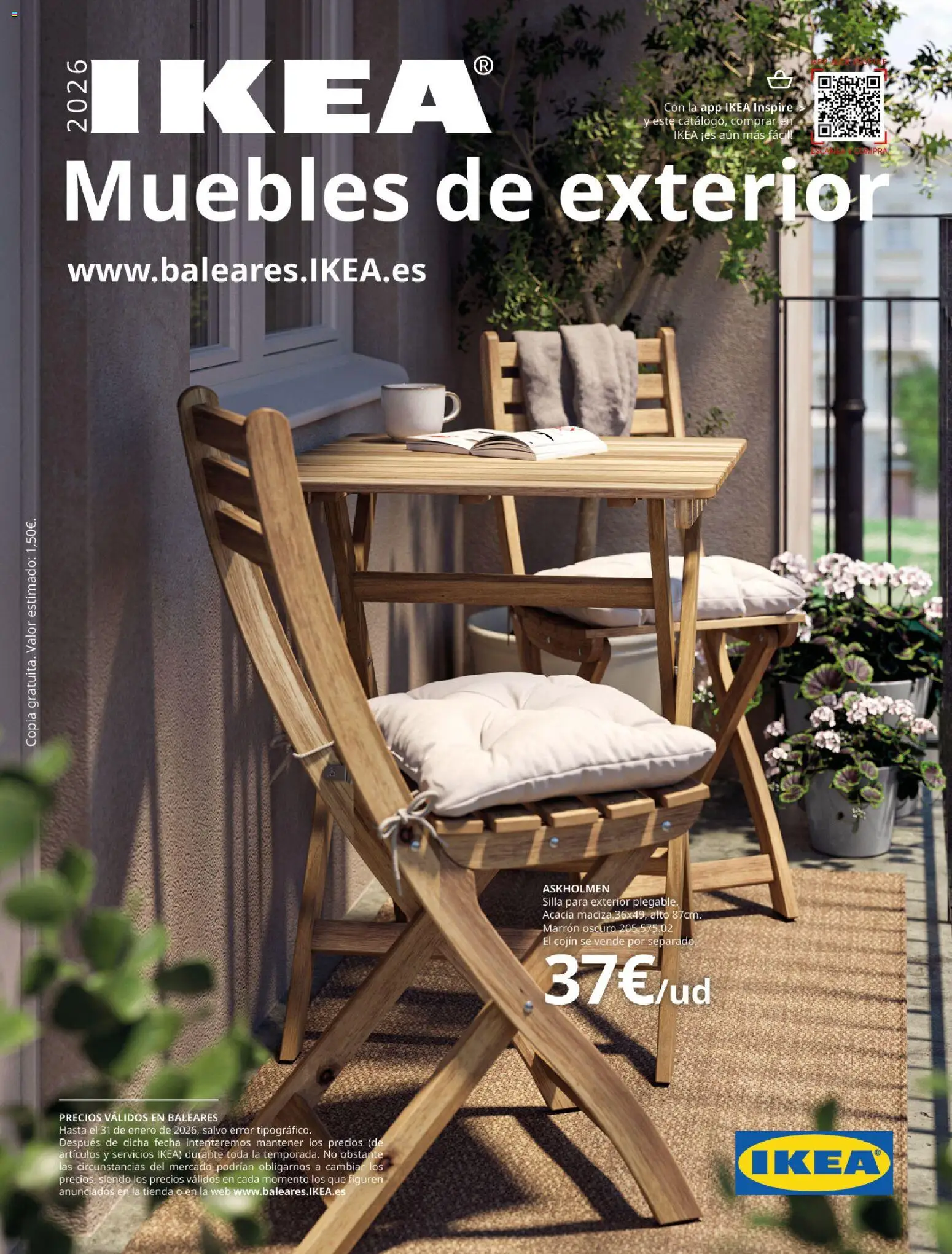 Vista previa del folleto de la tienda IKEA válido desde el 10/12/2025 - Silla, Muebles, Cojín