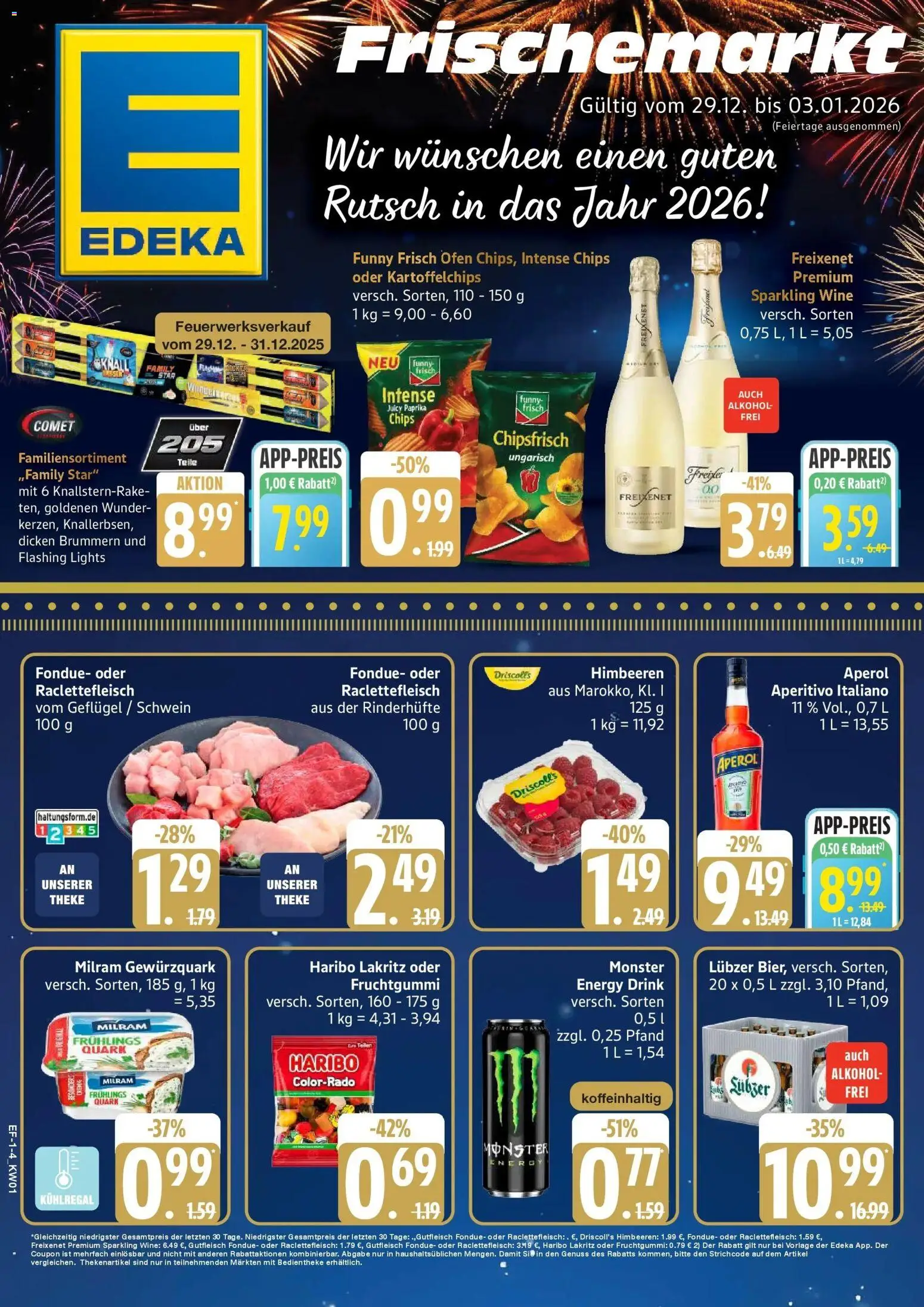 Vorschau von dem Prospekt des Geschäftes Edeka, gültig ab dem 29.12.2025