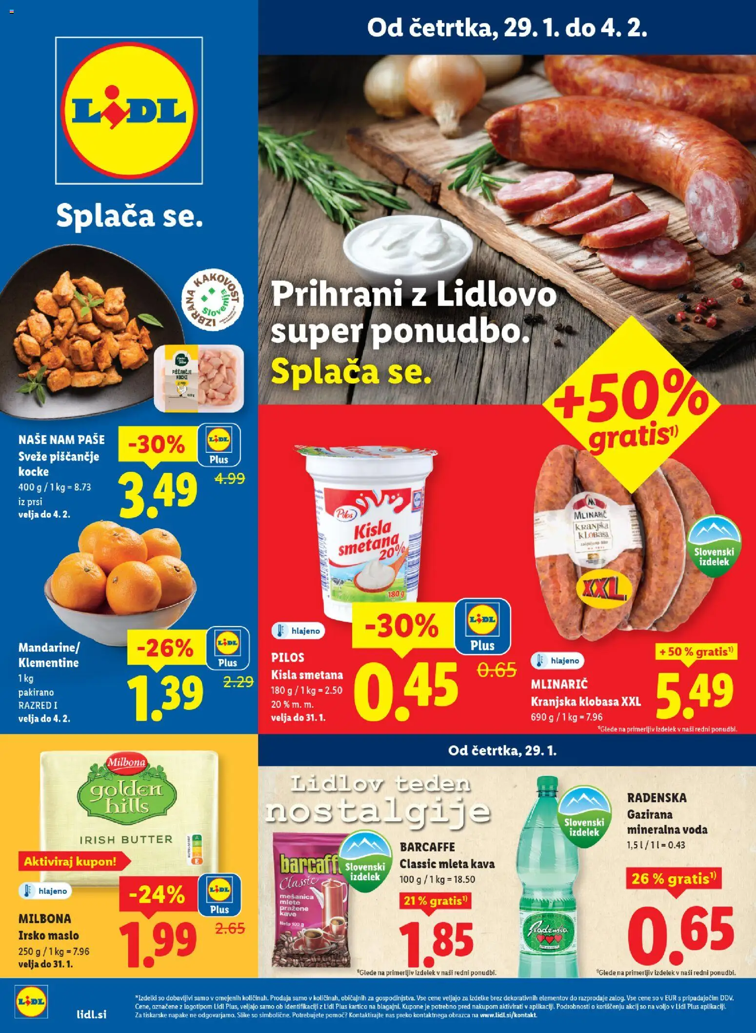 Predogled kataloga iz trgovine Lidl veljaven od 29.01.2026