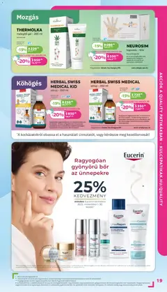 Kulcs Patika - Akciós újság Kulcs Patika megtekintése, amely érvényes 2025.11.01.-től | Oldal: 19
