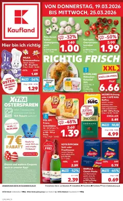 Vorschau von dem Prospekt des Geschäftes Kaufland, gültig ab dem 19.03.2026