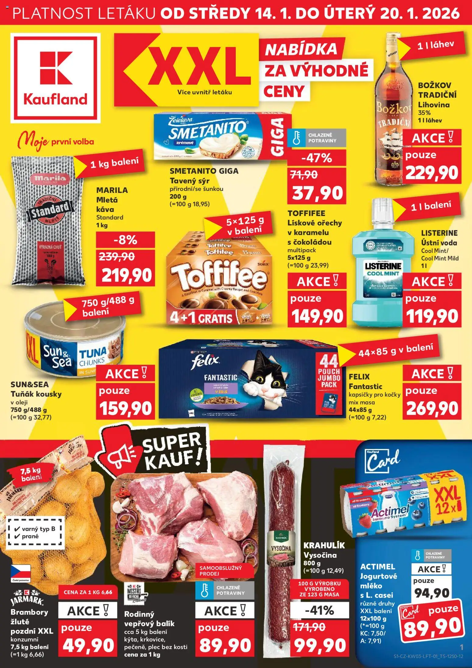 Náhled nabídky: Kaufland Leták - Kolín platný od 14.01.2026