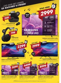 Eksempel på tilbudsavis Black Friday fra butik Punkt1 gyldig fra 10/11/2025 | Side: 19