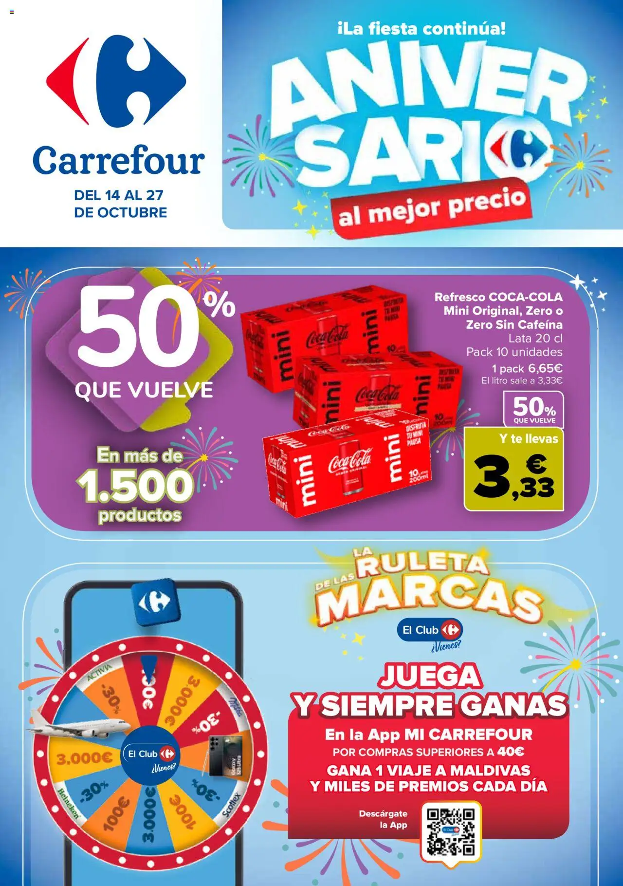 Folleto Carrefour del 14/10/2025 >> Catálogo