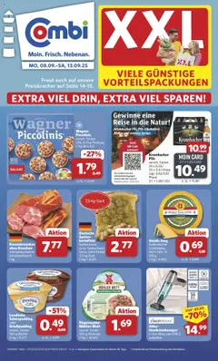 Vorschau von dem Prospekt des Geschäftes Combi, gültig ab dem 08.09.2025