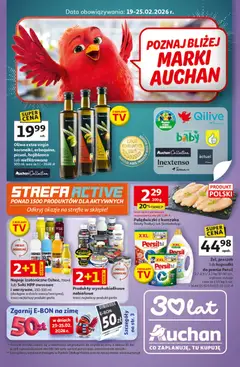 Pogląd gazetki "30 Lat Hipermarket" ze sklepu Auchan ważnej od 19.02.2026