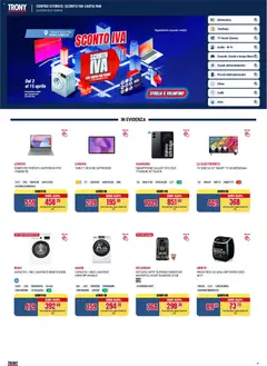 Anteprima dell'opuscolo Trony volantino Pesaro dal negozio Trony valido da 02/04/2026