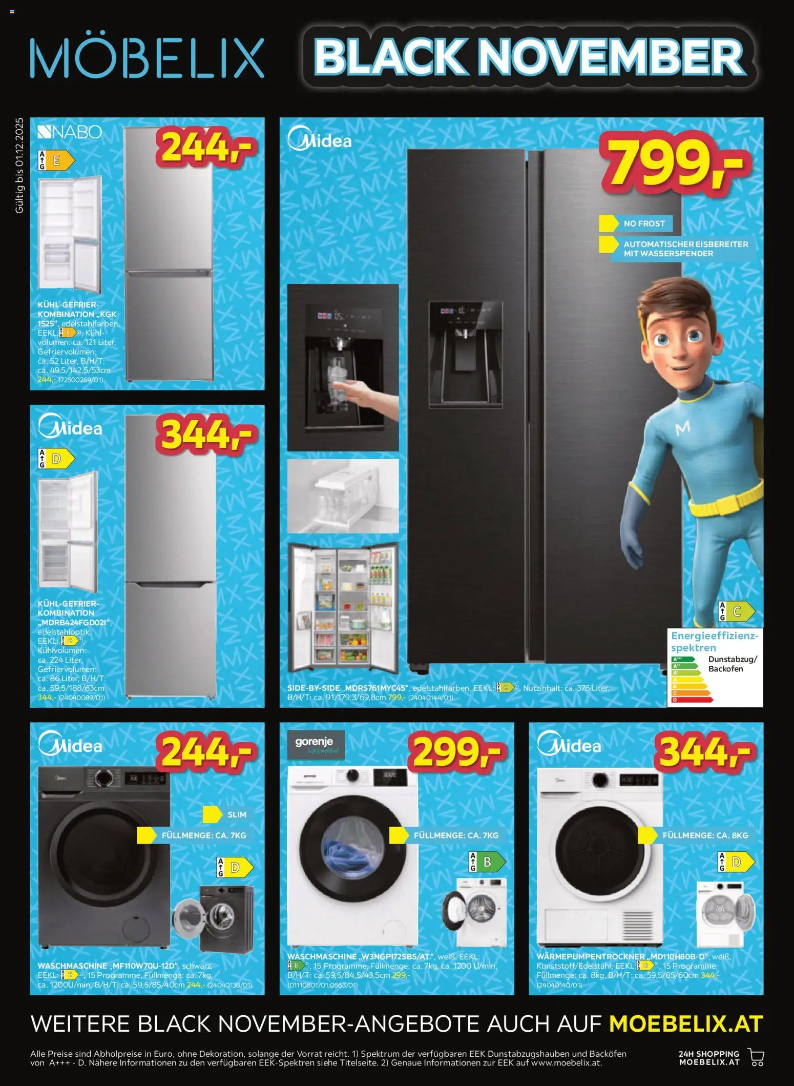 Vorschau der Angebote: Möbelix Black Friday gültig ab 24.11.2025