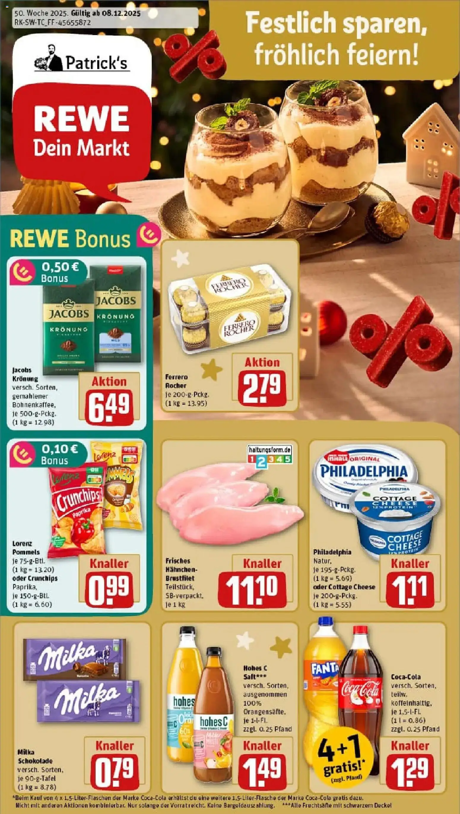 Vorschau von dem Prospekt des Geschäftes Rewe, gültig ab dem 07.12.2025