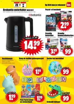 Voorbeeld van Folder week 44 van winkel Dirk geldig vanaf 29-10-2025 | Pagina: 35