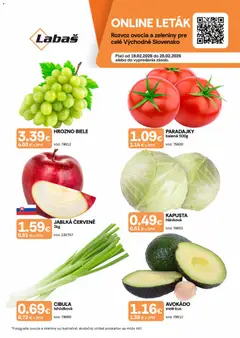 Náhľad Labaš letáku platného od 19.02.2026