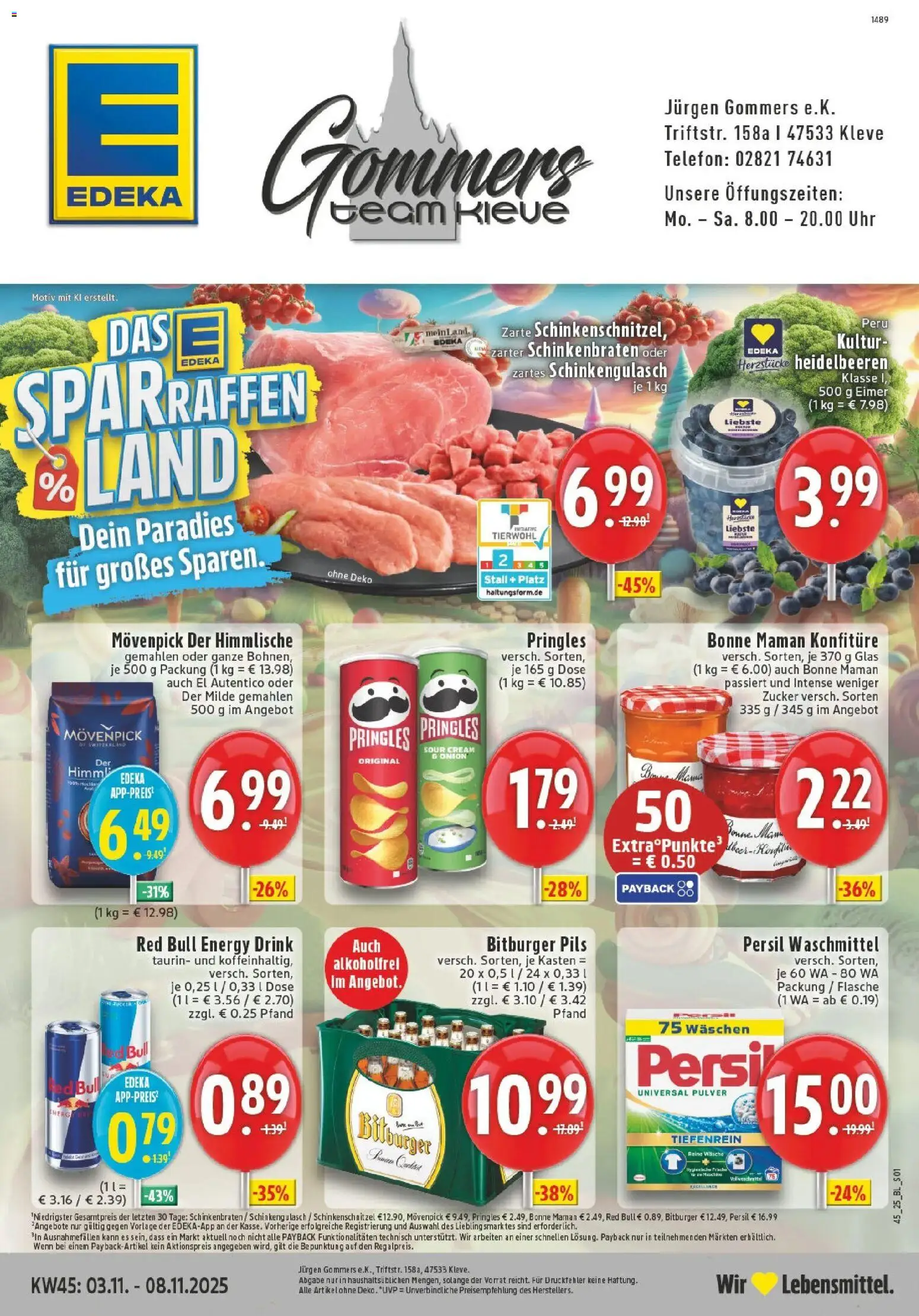 Vorschau von dem Prospekt des Geschäftes Edeka, gültig ab dem 02.11.2025