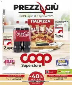 Anteprima dell'opuscolo Volantino Superstore - Milano dal negozio COOP valido da 24/07/2025