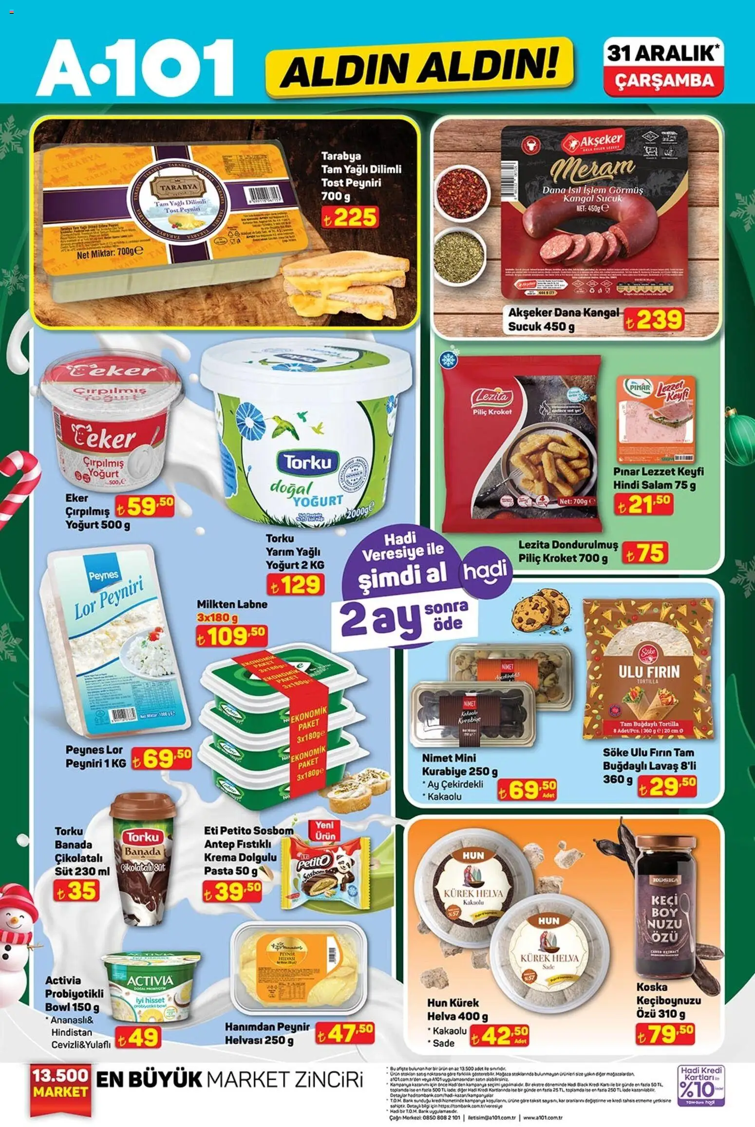 A101 Katalog Aldın Aldın 31.12.2025 - Broşürünün önizlemesi