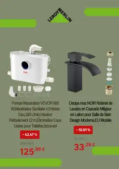 Prévisualisation de Catalogue du magasin Leroy Merlin formulaire valide 03/12/2025 | Page: 6