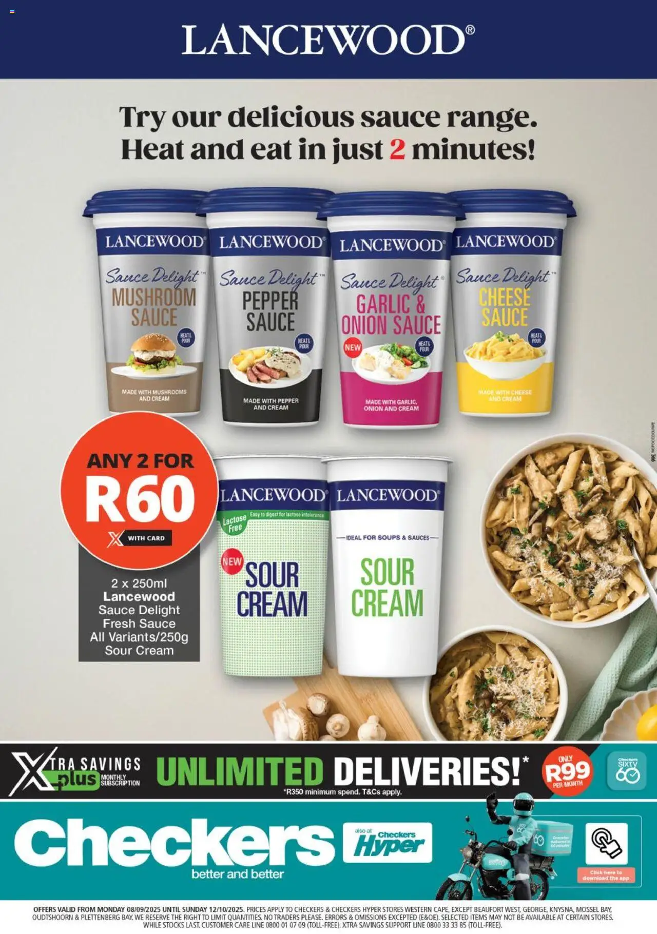 Checkers Western Cape - Lancewood Promotion 08/09 - 12/10/2025 >> Catalogue