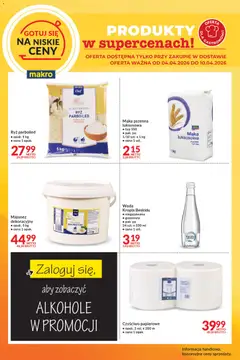 Pogląd gazetki "Makro gazetka - Gotuj się na niskie ceny w dostawie" ze sklepu Makro ważnej od 04.04.2026