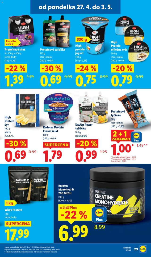 Nový Lidl leták od 27.04.
