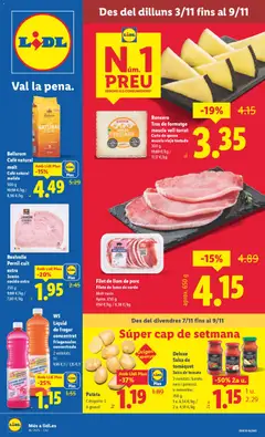 Vista previa del folleto de la tienda Lidl válido desde el 03/11/2025 