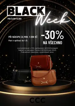 Náhled nabídky: CCC Black Friday platný od 26.11.2025