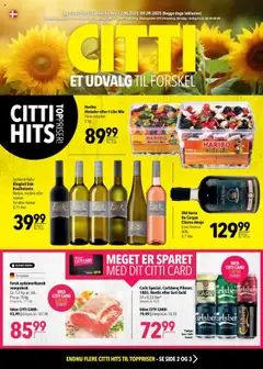 Eksempel på tilbudsavis Tilbudsavis fra butik CITTI gyldig fra 13/08/2025
