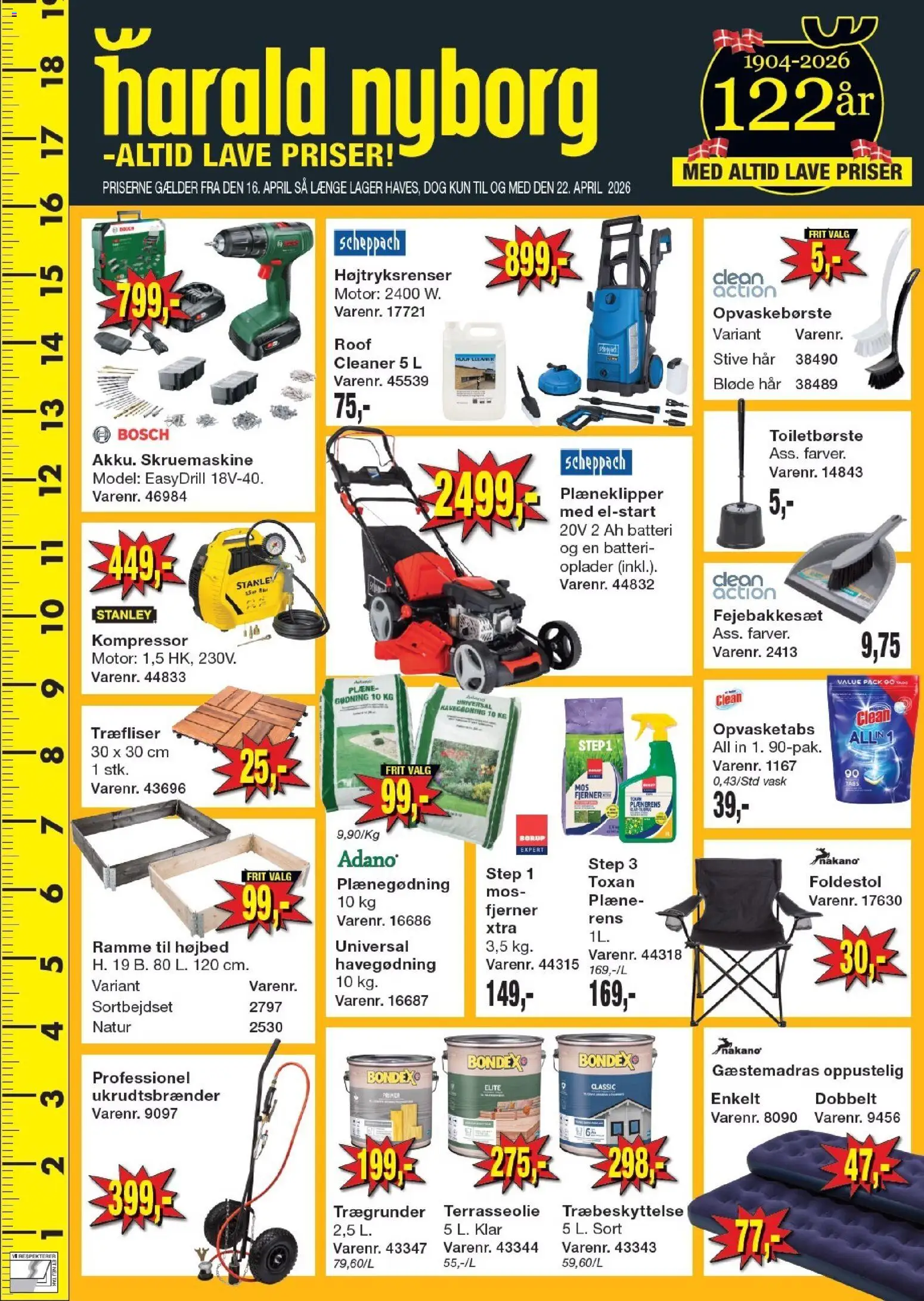 Eksempel på tilbudsavis Harald Nyborg - Tilbudsavis fra butik Harald Nyborg gyldig fra 16/04/2026
