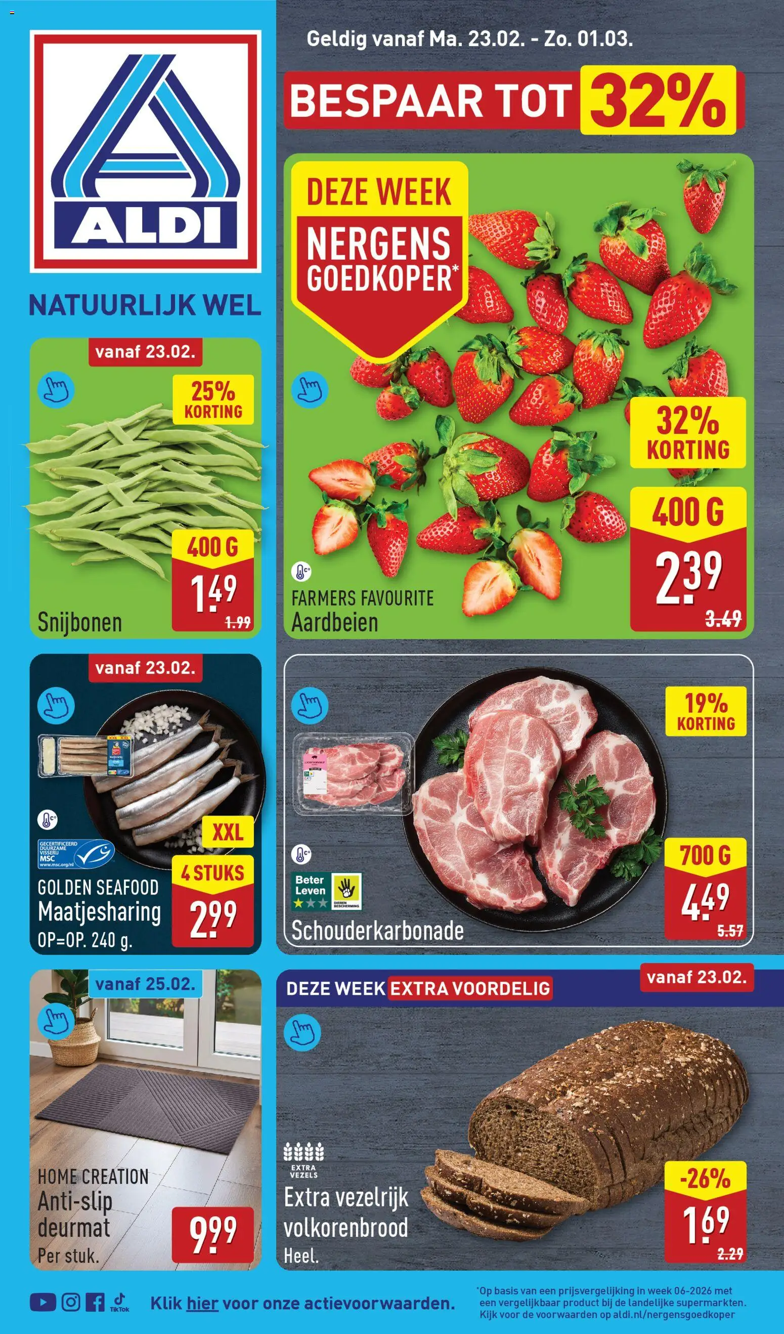 Voorbeeld van Folder week 9 van winkel Aldi geldig vanaf 23-02-2026