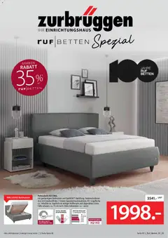 Vorschau von dem Prospekt des Geschäftes Zurbrüggen, gültig ab dem 21.04.2026