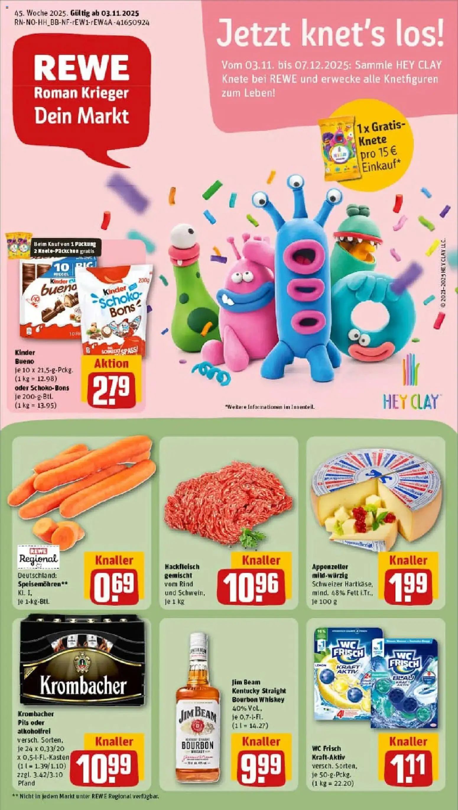 Vorschau von dem Prospekt des Geschäftes Rewe, gültig ab dem 02.11.2025