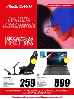 Anteprima dell'opuscolo Volantino Road to Lucca dal negozio Media World valido da 24/10/2025