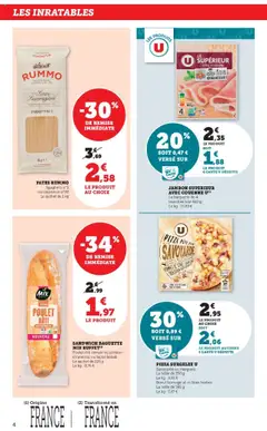Prévisualisation de Catalogue du magasin Super U formulaire valide 21/10/2025 | Page: 4