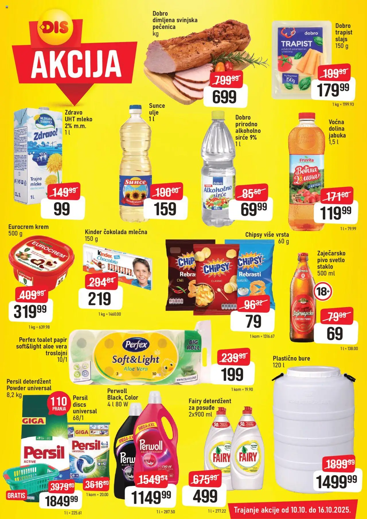 Super DIS katalog važi od 10.10.2025 - stranica 1