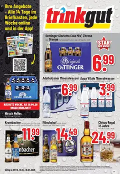 Vorschau von dem Prospekt des Geschäftes Trinkgut, gültig ab dem 12.04.2026