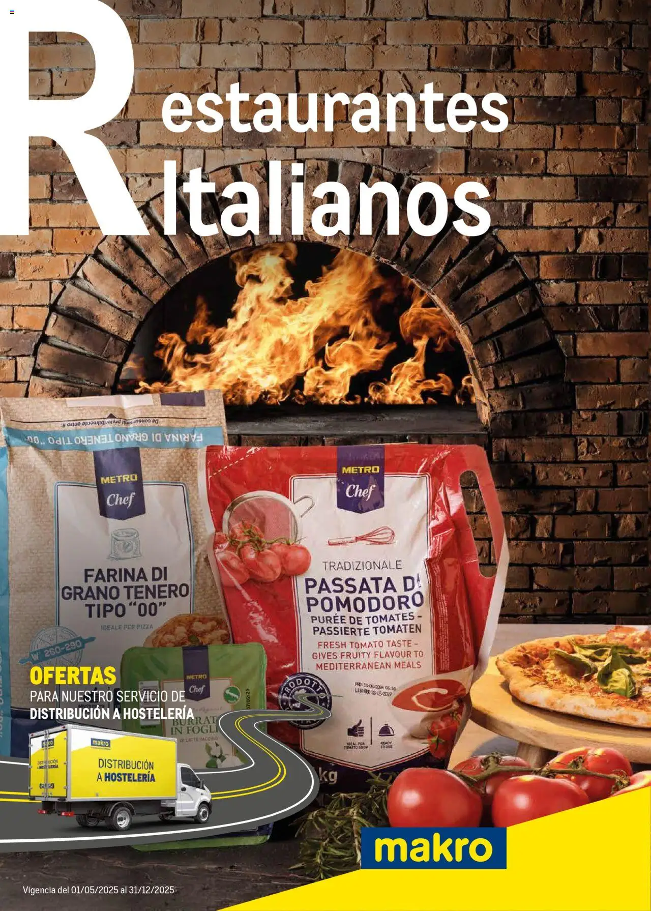 Makro Restaurantes Italianos Prat > 01/05 - 31/12/2025 > Ofertas