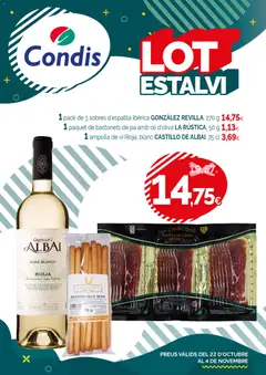 Vista previa del folleto de la tienda Condis válido desde el 22/10/2025 