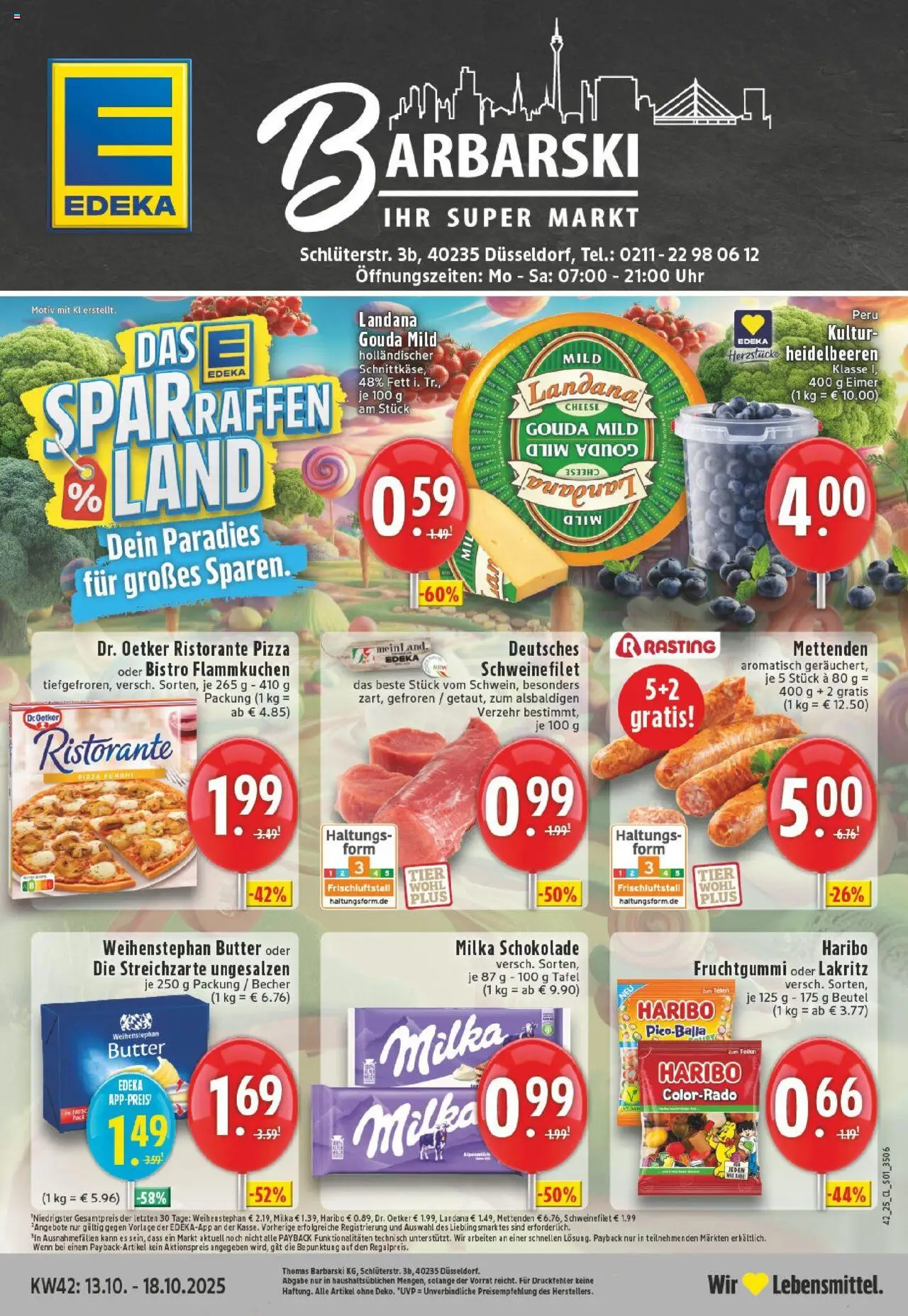 EDEKA Prospekt ab 13.10.2025 - Prospekt Düsseldorf Online