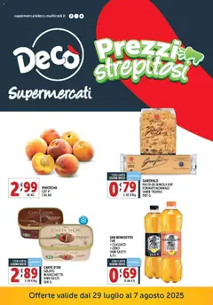 Anteprima dell'opuscolo Volantino Supermercati - Napoli dal negozio Decò valido da 29/07/2025