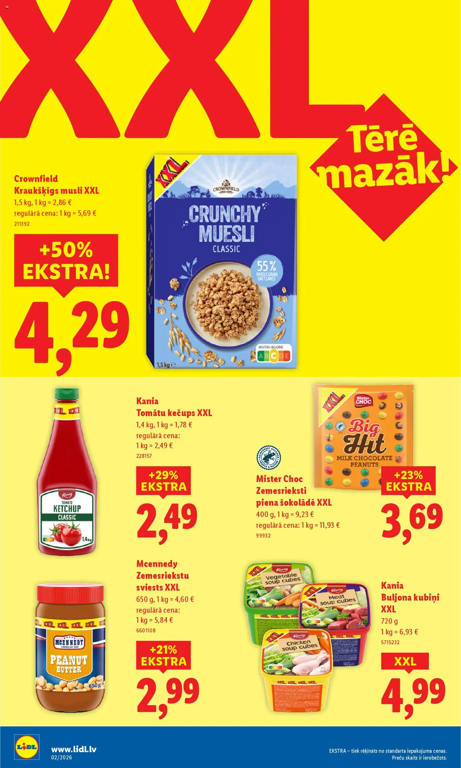 Skatīt Lidl akciju bukletu, derīgs no 2026.01.05
