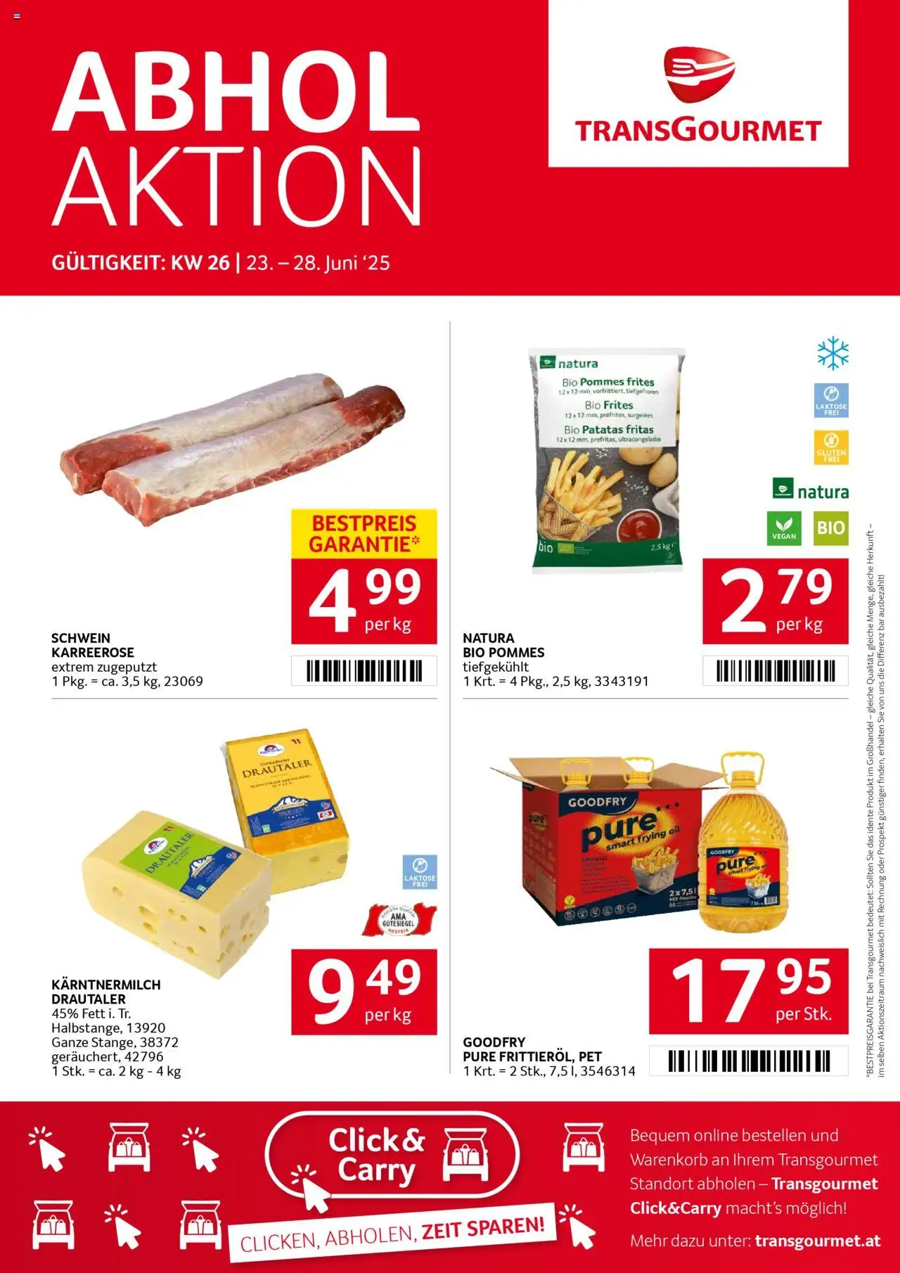  Transgourmet Flugblatt ab (22.06.2025 - 28.06.2025) - Seite 1