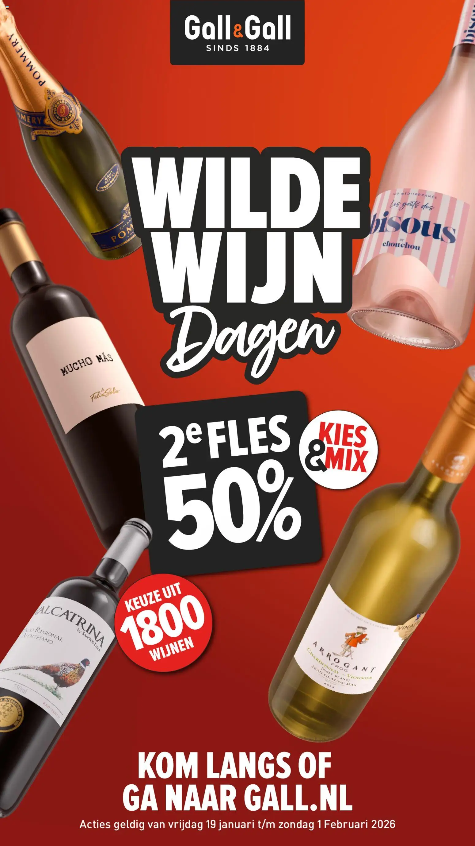 Voorbeeld van Folder van winkel Gall en Gall geldig vanaf 19-01-2026