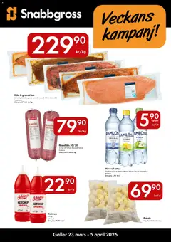 Förhandsgranska reklamblad Snabbgross erbjudanden från butik Snabbgross gäller från 23/03/2026