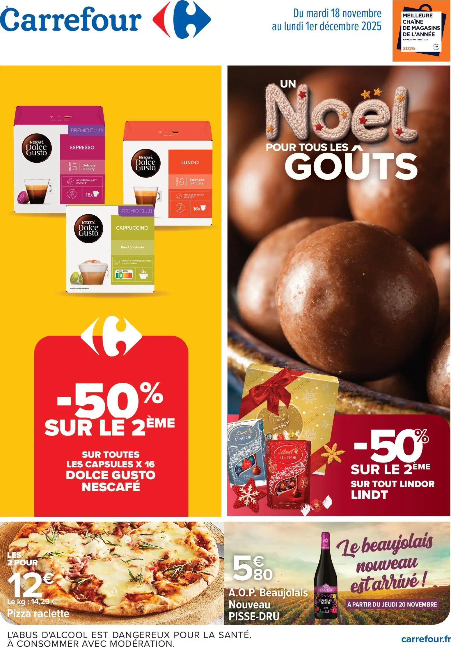 Prévisualisation de Catalogue de la semaine 47 du magasin Carrefour formulaire valide 18/11/2025