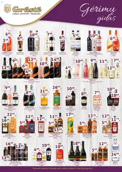 GRUSTE parduotuvės leidinio GRUSTE leidinys - Gėrimų gidas galiojančio nuo 2026.04.11 peržiūra