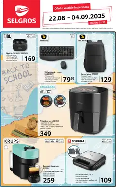 Previzualizarea de cataloage: Selgros Catalog - Nonfood valabil de la 22.08.2025