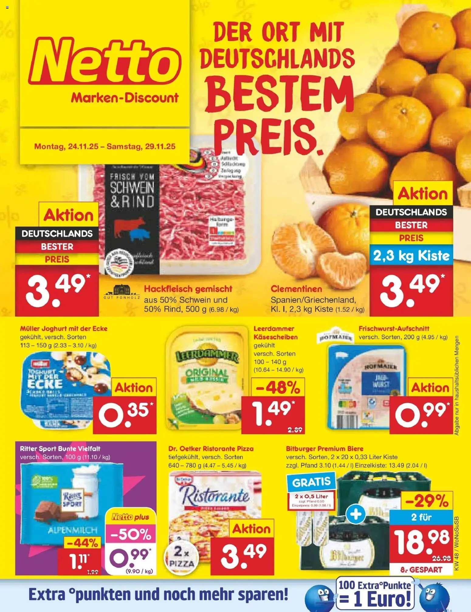 Vorschau von dem Prospekt des Geschäftes Netto Marken-Discount, gültig ab dem 24.11.2025