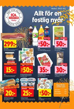 Förhandsgranska reklamblad Upplands Väsby från butik ICA Kvantum gäller från 30/12/2025