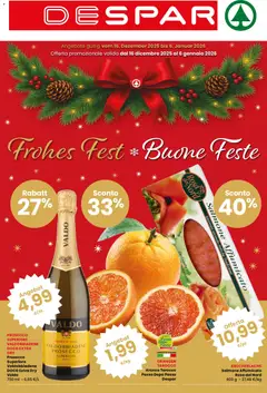 Anteprima dell'opuscolo Volantino Bolzano dal negozio Despar valido da 16/12/2025