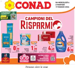 Anteprima dell'opuscolo Conad volantino dal negozio Conad valido da 06/05/2026